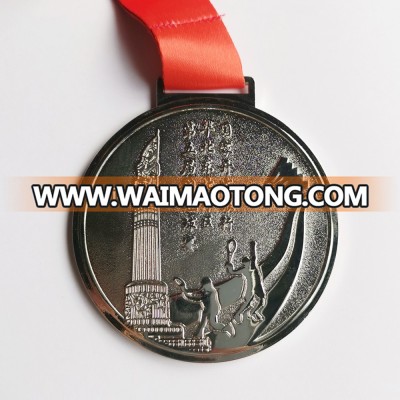 custom sports award medal for badminton and wrestling weightlifting