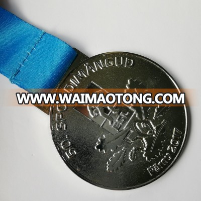 Custom Silver Medals for Baltic open Championships