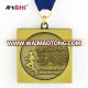 Gold synthetic enamel custom honor medals for sports